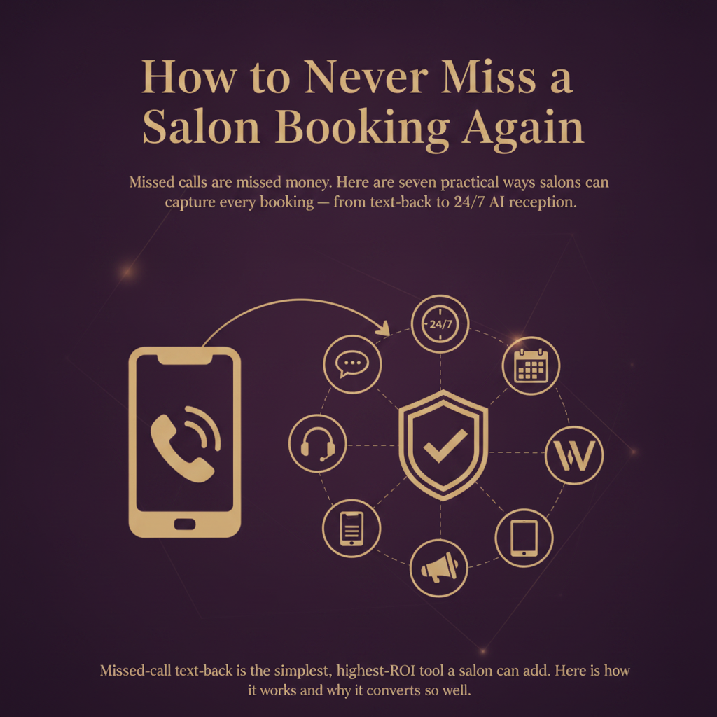 How to Never Miss a Salon Booking Again