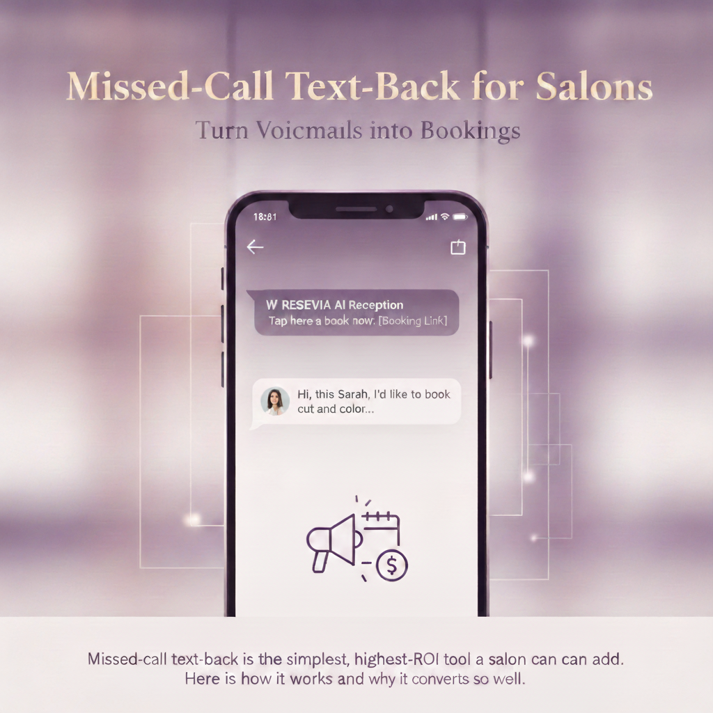 Missed-Call Text-Back for Salons: Turn Voicemails into Bookings