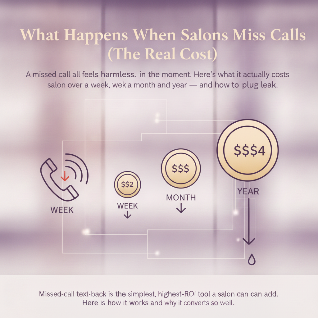 What Happens When Salons Miss Calls (The Real Cost)